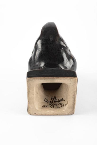 Jorj ROBIN (1904-1928)
Hen
Enameled stoneware...