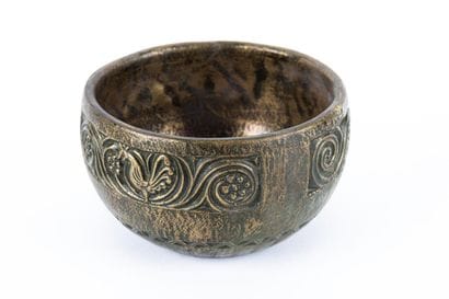 René QUILLIVIC (1879-1969) 
Bardique bowl...