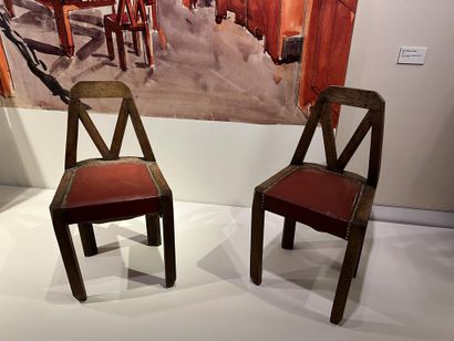 Jeanne MALIVEL (1895-1926) 
Chair in the...