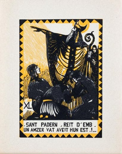 Xavier de LANGLAIS (1906-1975)
Sant Padern
Wood...