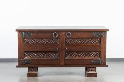 Joseph SAVINA (1901-1983)
Two-door sideboard...