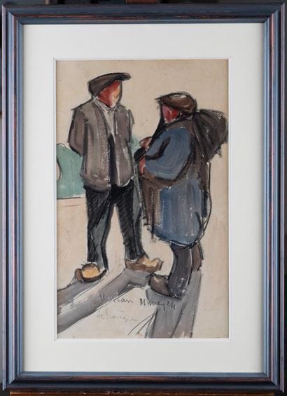LE SCOUEZEC Maurice, 1881-1940
Conversation
watercolor...