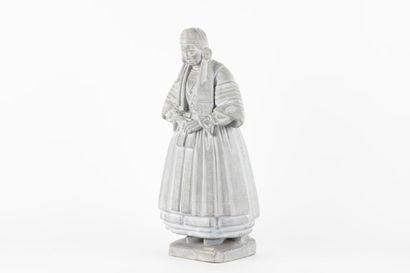 François BAZIN (1897-1956)
Breton woman from...