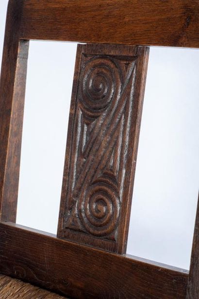 Joseph SAVINA (1901-1983)
Suite of six chairs...