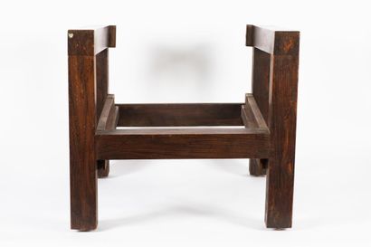 Joseph SAVINA (1901-1983)
Fauteuil
Châtaignier...