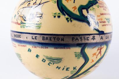 René-Yves CRESTON (1898-1964)
Important globe...