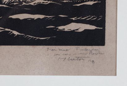 René-Yves CRESTON (1898-1964)
Trois-mâts...