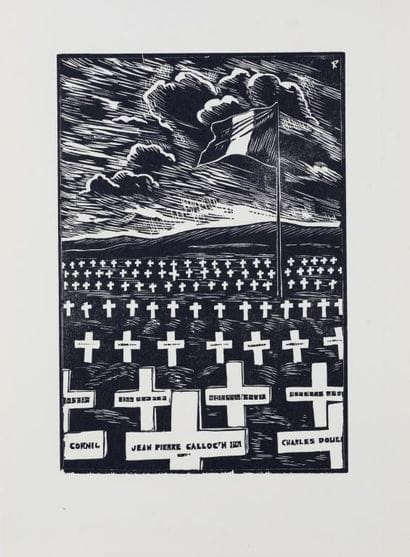 René-Yves CRESTON (1898-1964) 
The dead of...