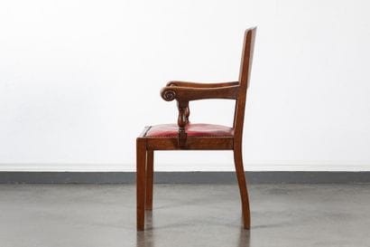 Rafig TULLOU (1909-1990)
Armchair with trident
Solid...