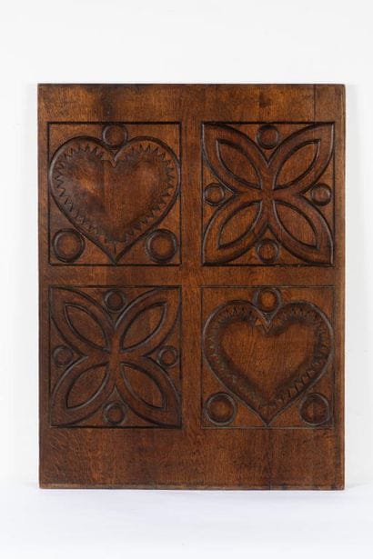 Rafig TULLOU (1909-1990)
Wood paneling
Solid...