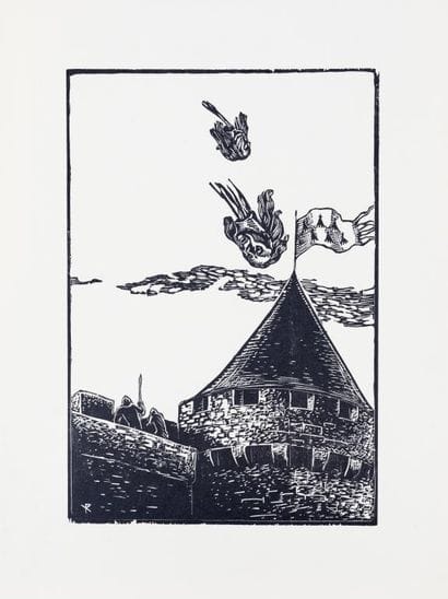 René-Yves CRESTON (1898-1964) 
Le siège de...