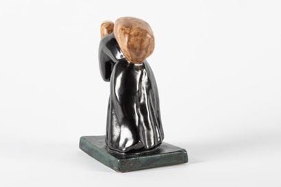 Jorj ROBIN (1904-1928)
Bigoudène with bag
Polychrome...
