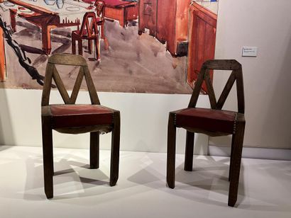 Jeanne MALIVEL (1895-1926) 
Chair in the...
