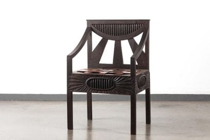 Jeanne MALIVEL (1895-1926)
Exceptional armchair...