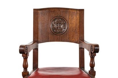 Rafig TULLOU (1909-1990)
Armchair with trident
Solid...