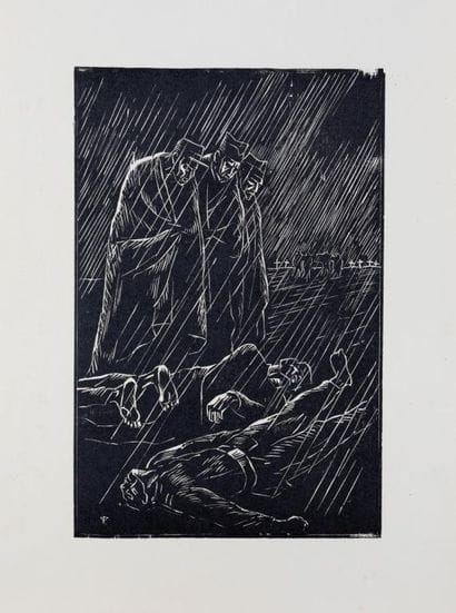 René-Yves CRESTON (1898-1964) 
Conlie
Wood...