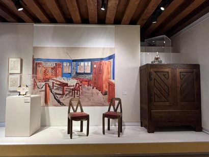 Jeanne MALIVEL (1895-1926) 
Chair in the...