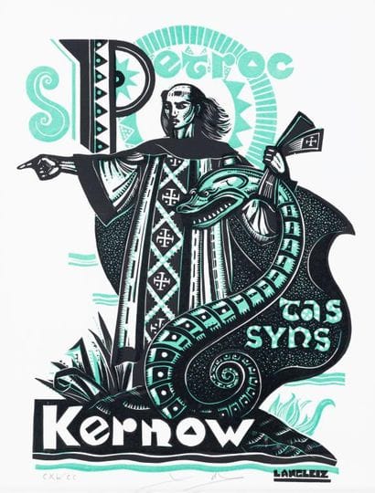 Xavier de LANGLAIS (1906-1975)
St Petroc
Linoleum...