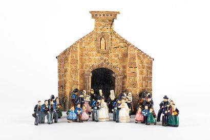 Jim E. SEVELLEC (1897-1971)
The Breton wedding
Set...