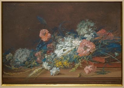 REGEREAU, XIXe siècle
Fleurs des champs et...