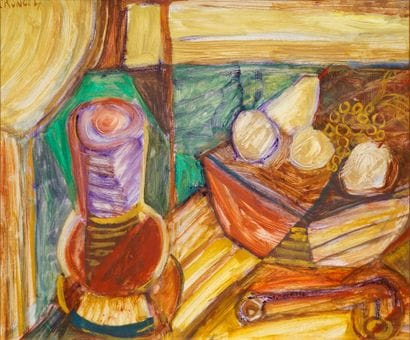 RONGET Elisabeth, 1899-1980
Nature morte
huile...