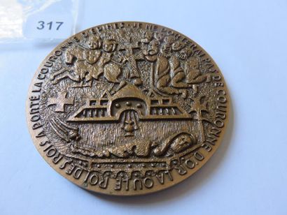 Medal - Godefroy de Bouillon 1058 - 1100...