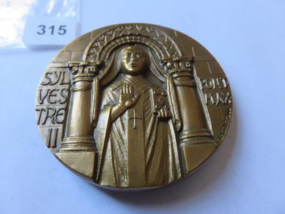Medal - Sylvester II (Gerbert d'Aurillac...