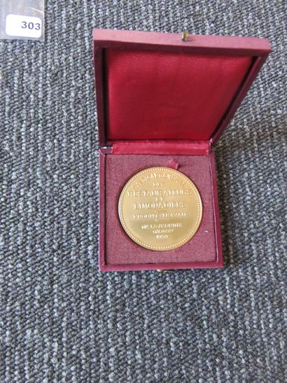 Medal - Bank - Crédit Lyonnais, Thirty years...