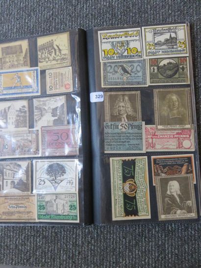 Billets - Collection of 220 German Notgeld...