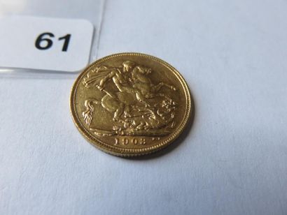 Monnaie or - Empire britanique - Souverain...