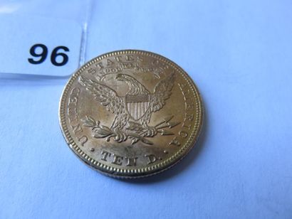 Monnaie or - USA - 10 Dollars Liberty tête...