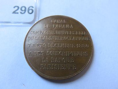 Medal - Piercing of the Panama Canal, by...