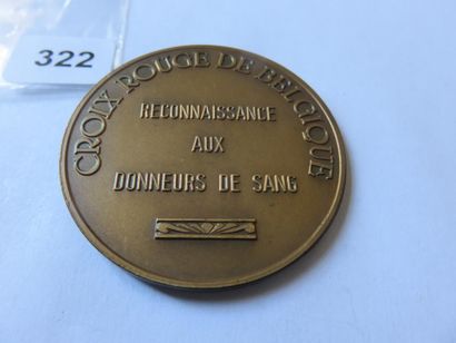 Medal - Croix Rouge de Belgique - Reconnaissance...