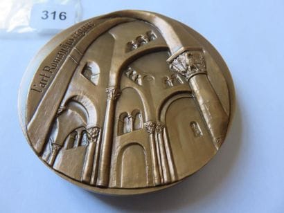 Medal - L'Art Roman Auvergnat, by Jean-Philippe...