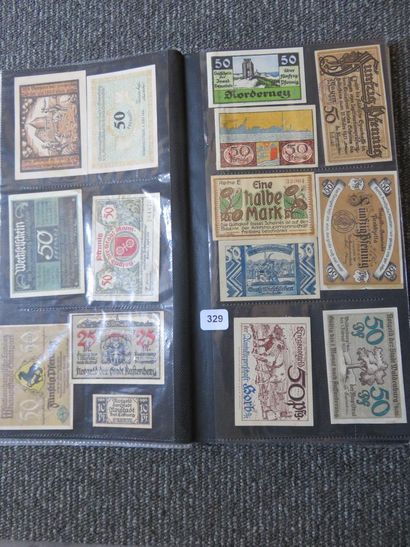 Billets - Collection of 220 German Notgeld...