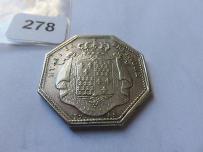 Jeton des Etats de Bretagne - Louis XVI 1785...