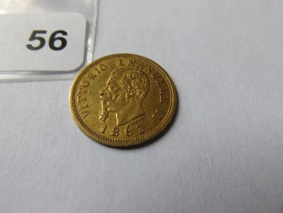 Monnaie or - Italie - 10 Lire Victor Emmanuel...