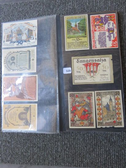 Billets - Collection of 220 German Notgeld...
