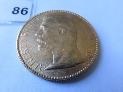 Monnaie or - Monaco - 100 Francs Albert Ier...