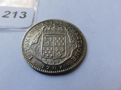 Jeton des Etats de Bretagne - Louis XIV 1707...