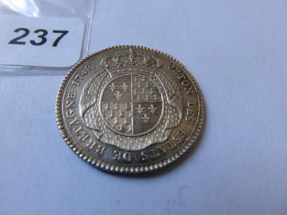Jeton des Etats de Bretagne - Louis XV 1748...