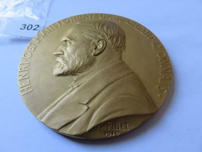 Medal - Bank - Crédit Lyonnais, Thirty years...