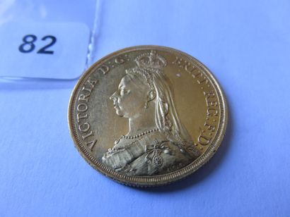 Monnaie or - Royaume Uni - 2 Pounds Victoria...