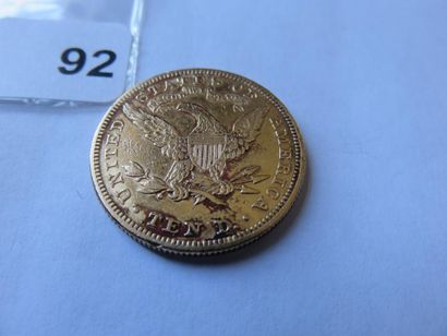 Monnaie or - USA - 10 Dollars Liberty tête...