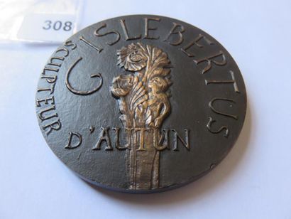 Medal - Gislebertus d'Autun, 12th-century...