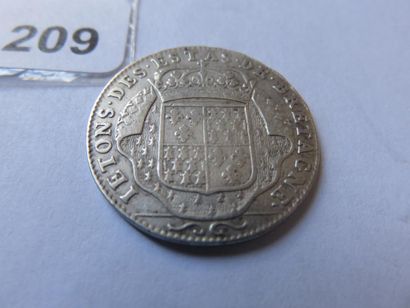 Jeton des Etats de Bretagne - Louis XIV,...
