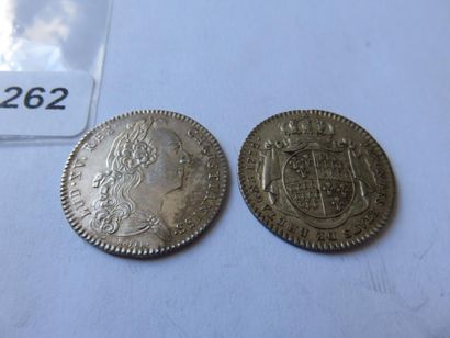 Jetons des Etats de Bretagne - Lot of 2 tokens...