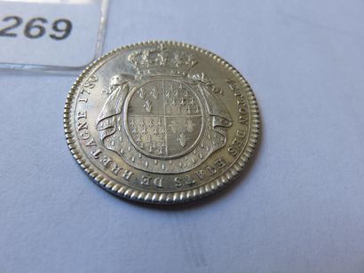 Jeton des Etats de Bretagne - Louis XVI 1780...