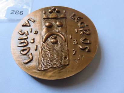 Medal - Louis VI le Gros 1081 - 1137, by...