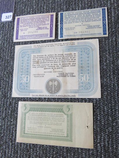 Vouchers - Lot of 4 